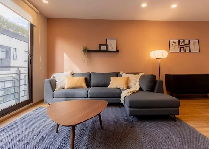 Apartment Capitalia Galileo 3br Parking & Near Soumaya Mexico City